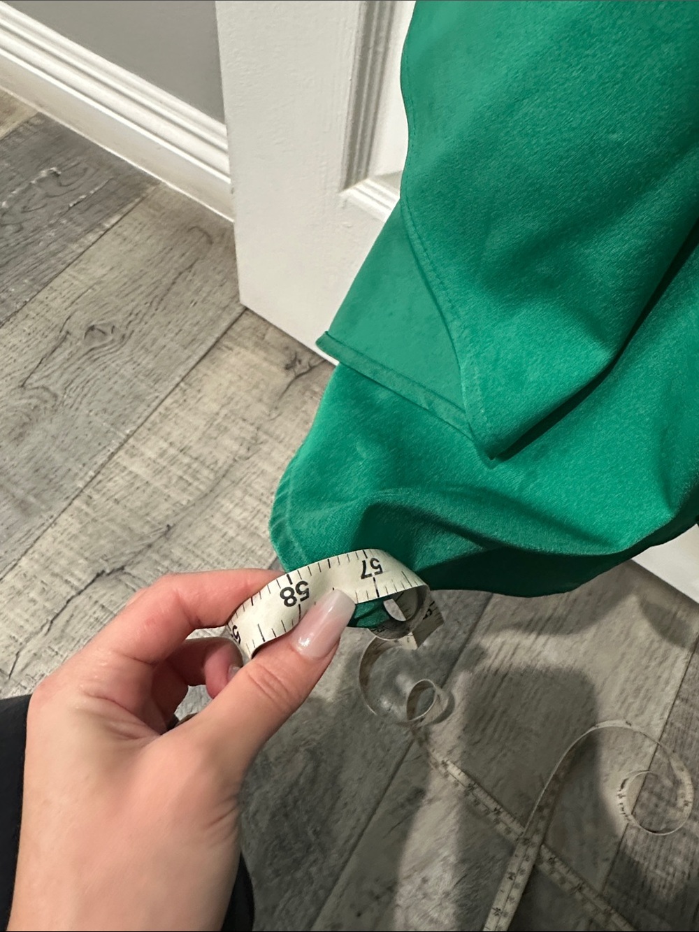 Terani Couture Emerald One-Shoulder Evening Gown - Picture 6 of 6